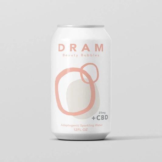 Dram Rose Beauty Bubbles™ Adaptogenic CBD Sparkling Water