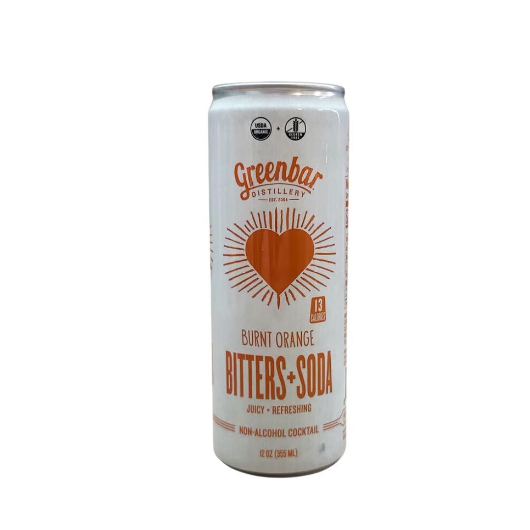 Greenbar Burnt Orange Bitters Soda