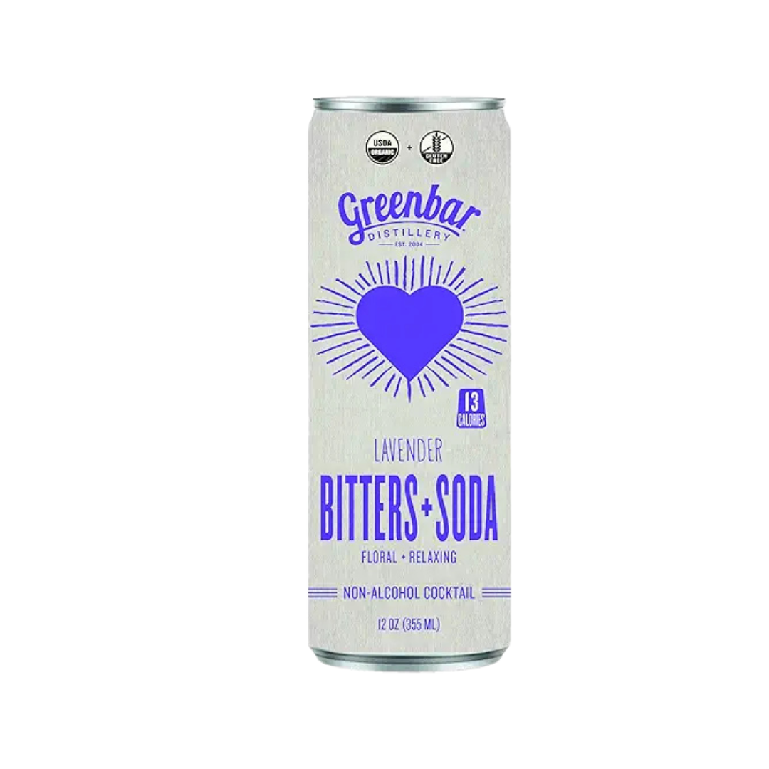 Greenbar Distillery Lavender Bitters + Soda