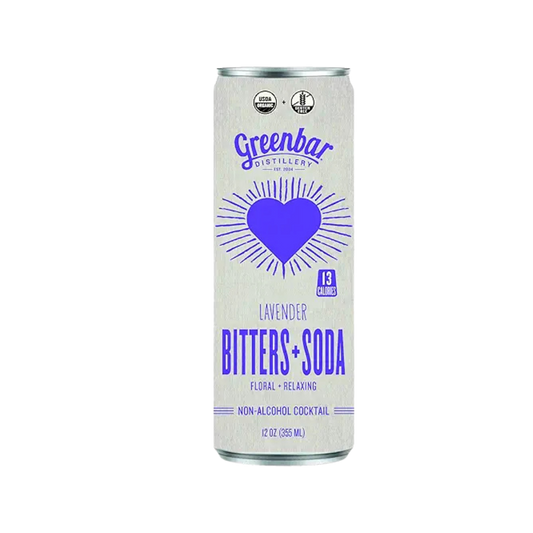 Greenbar Distillery Lavender Bitters + Soda