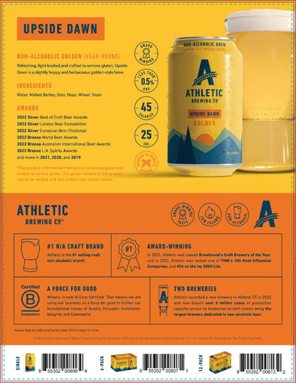 Athletic Brewing Upside Dawn Golden