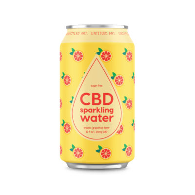 Goodwell CBD Sparkling Water Grapefruit