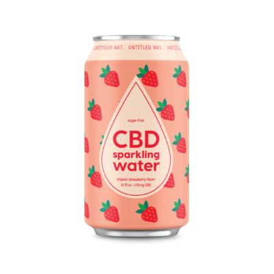 Goodwell CBD Sparkling Water Strawberry